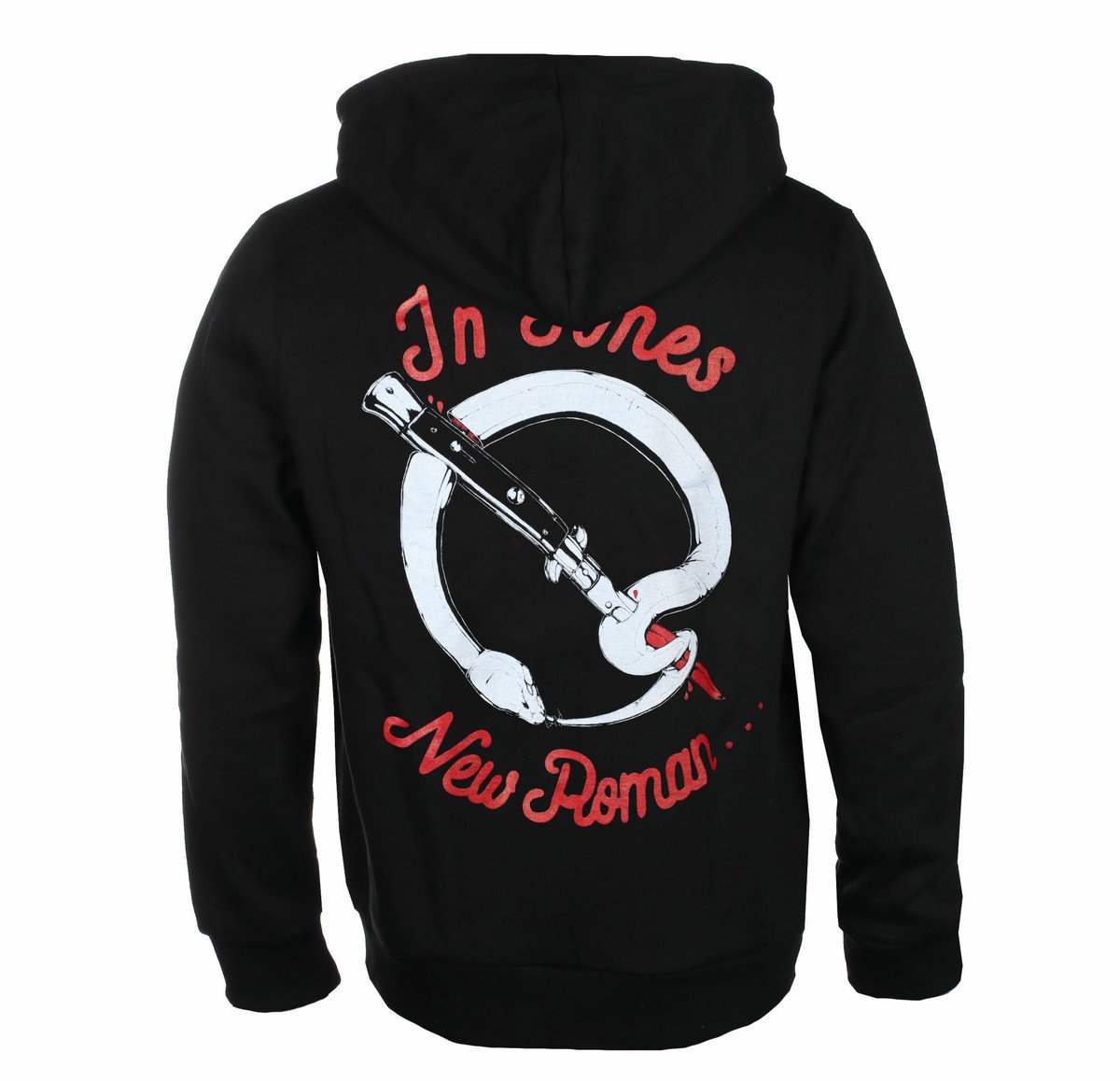 mikina s kapucí pánské Queens of the Stone Age - ITNR Snake Logo - NNM - 50364800 S