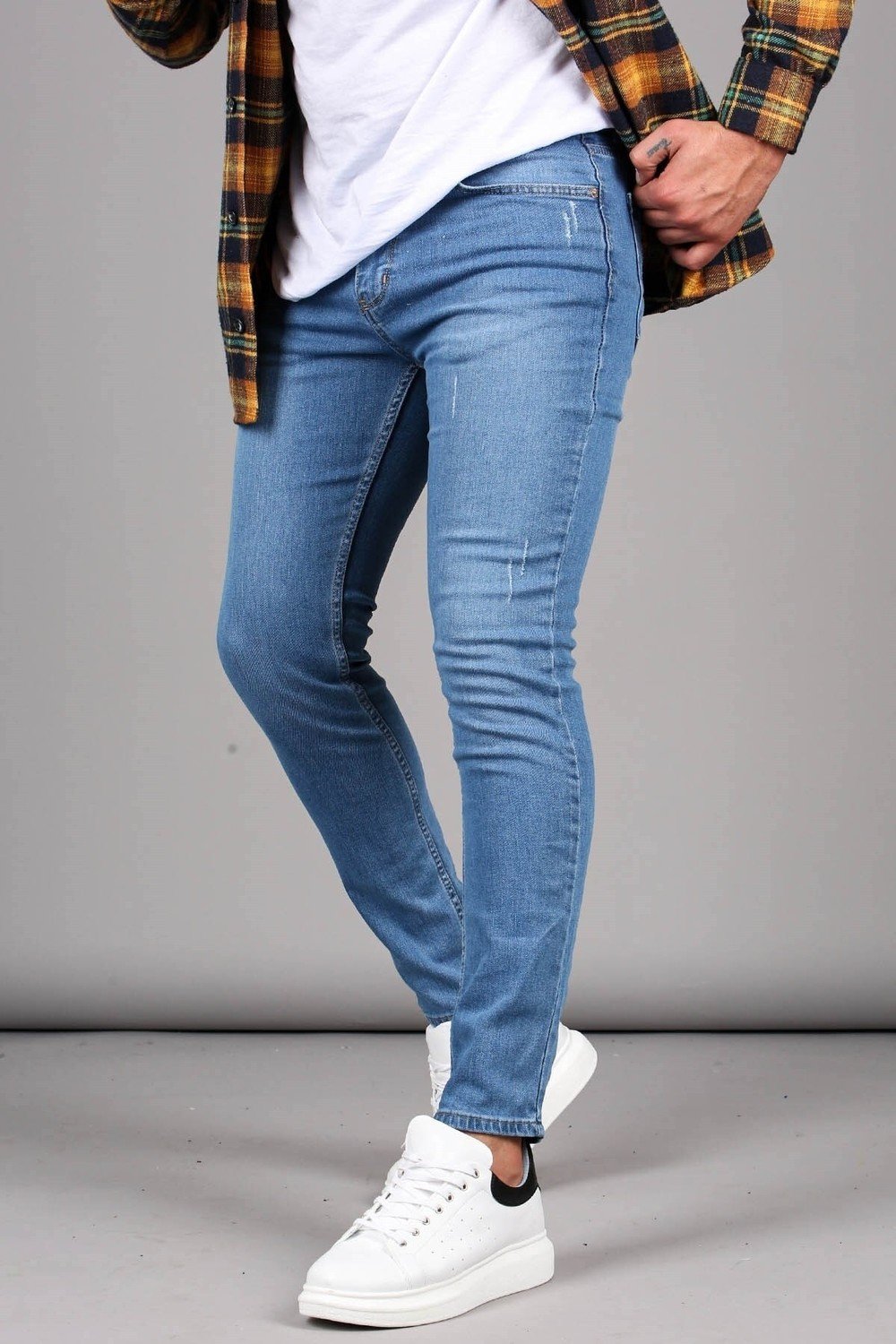 Madmext Jeans - Blue - Skinny