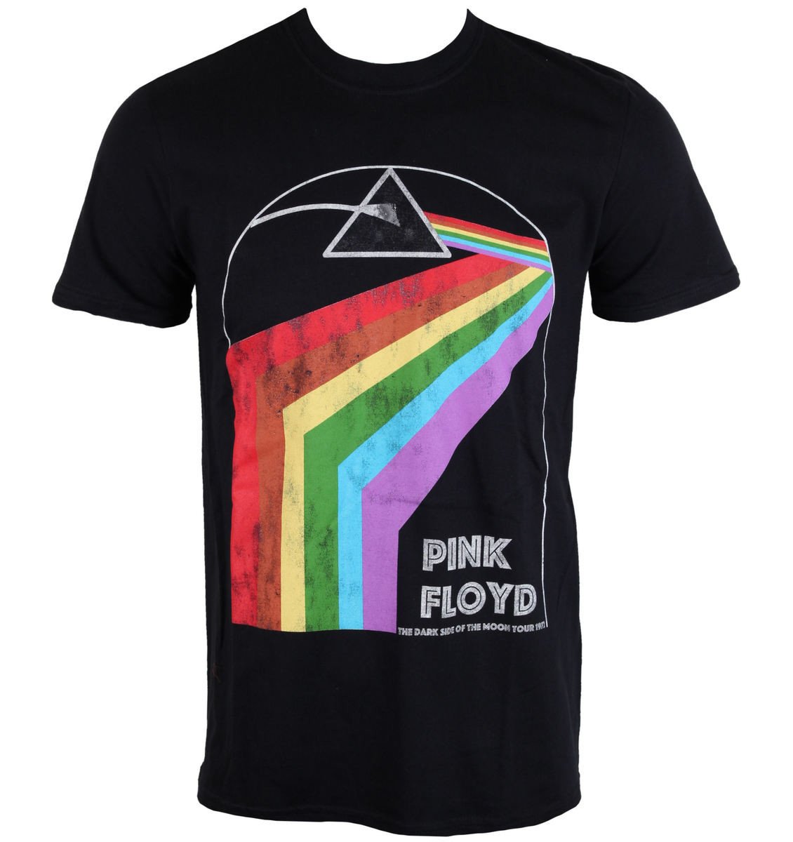 Tričko metal Pink Floyd - Dark Side of the Moon 1972 Tour - ROCK OFF - PFTTRTW01MB XL