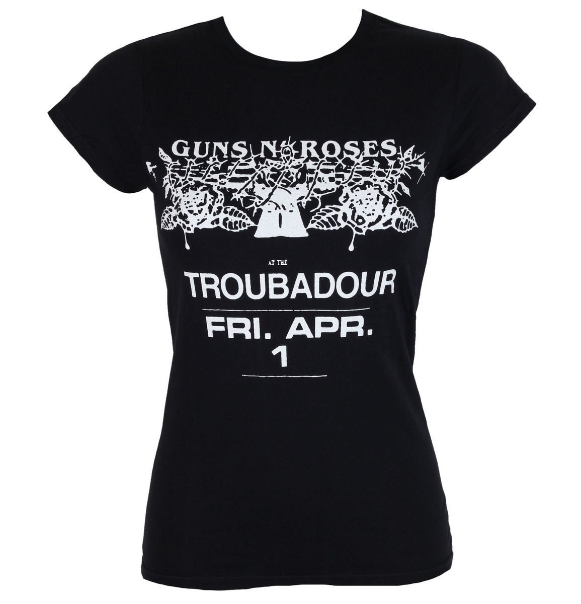 Tričko metal Guns N' Roses - Troubadour - ROCK OFF - GNRTS29LB S