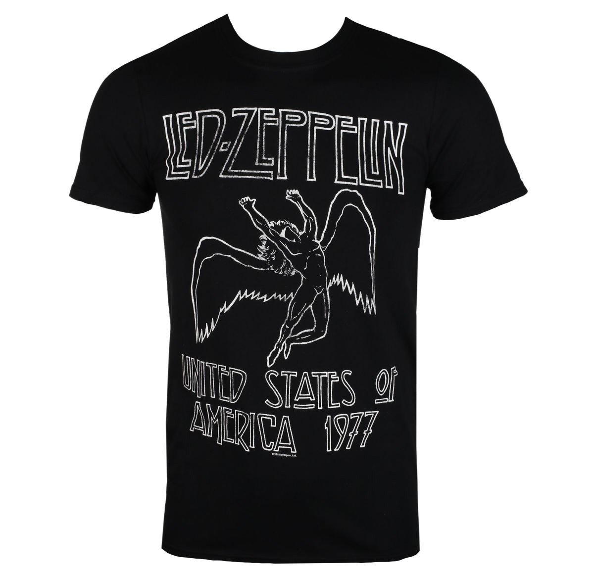 Tričko metal Led Zeppelin - USA 1977 - NNM - RTLZETSB1977 S
