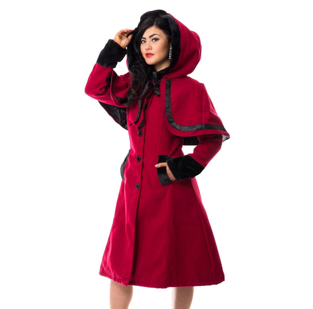kabát dámský VIXXSIN - ELENA - RED S