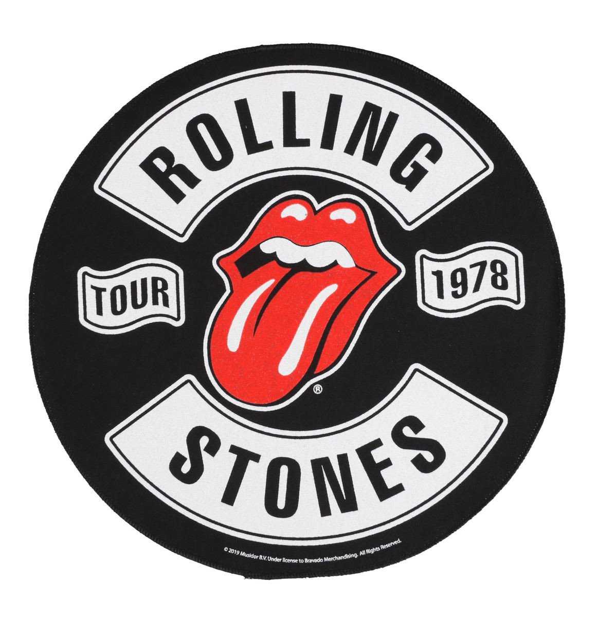 nášivka velká The Rolling Stones - Tour 1978 - RAZAMATAZ