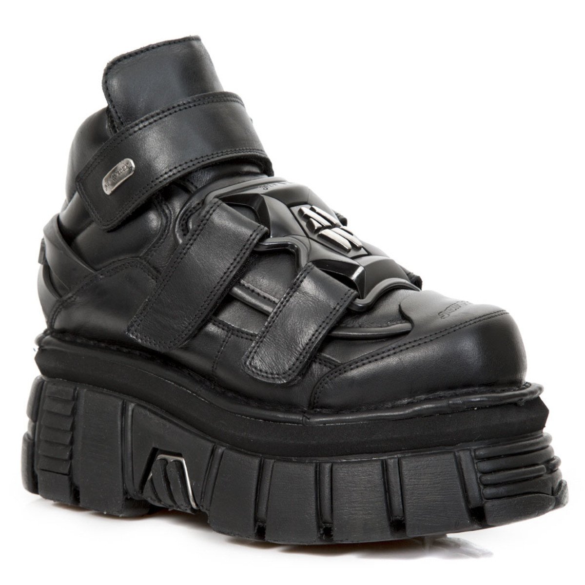 boty kožené unisex - NOMADA NEGRO - NEW ROCK - M.285-S37 40