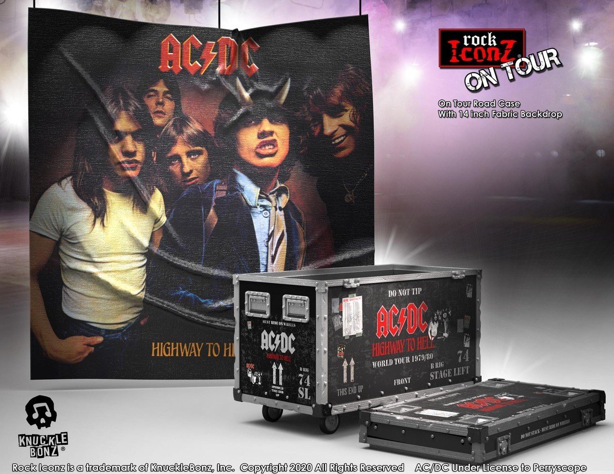 dekorace AC/DC - On Tour Highway to Hell Road - KNUCKLEBONZ