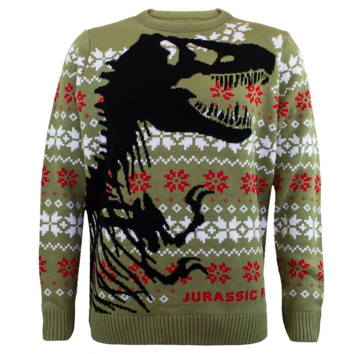 svetr pánské Jurassic Park - Christmas Jumper Dino Skeleton - NNM - LBE-JRPK-002 S