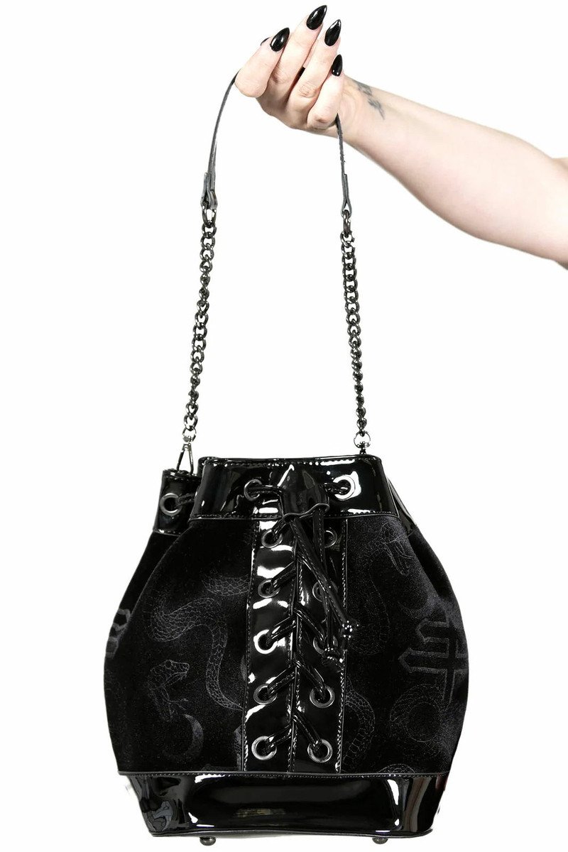 kabelka (taška) KILLSTAR - Otherworld Drawstring - Black