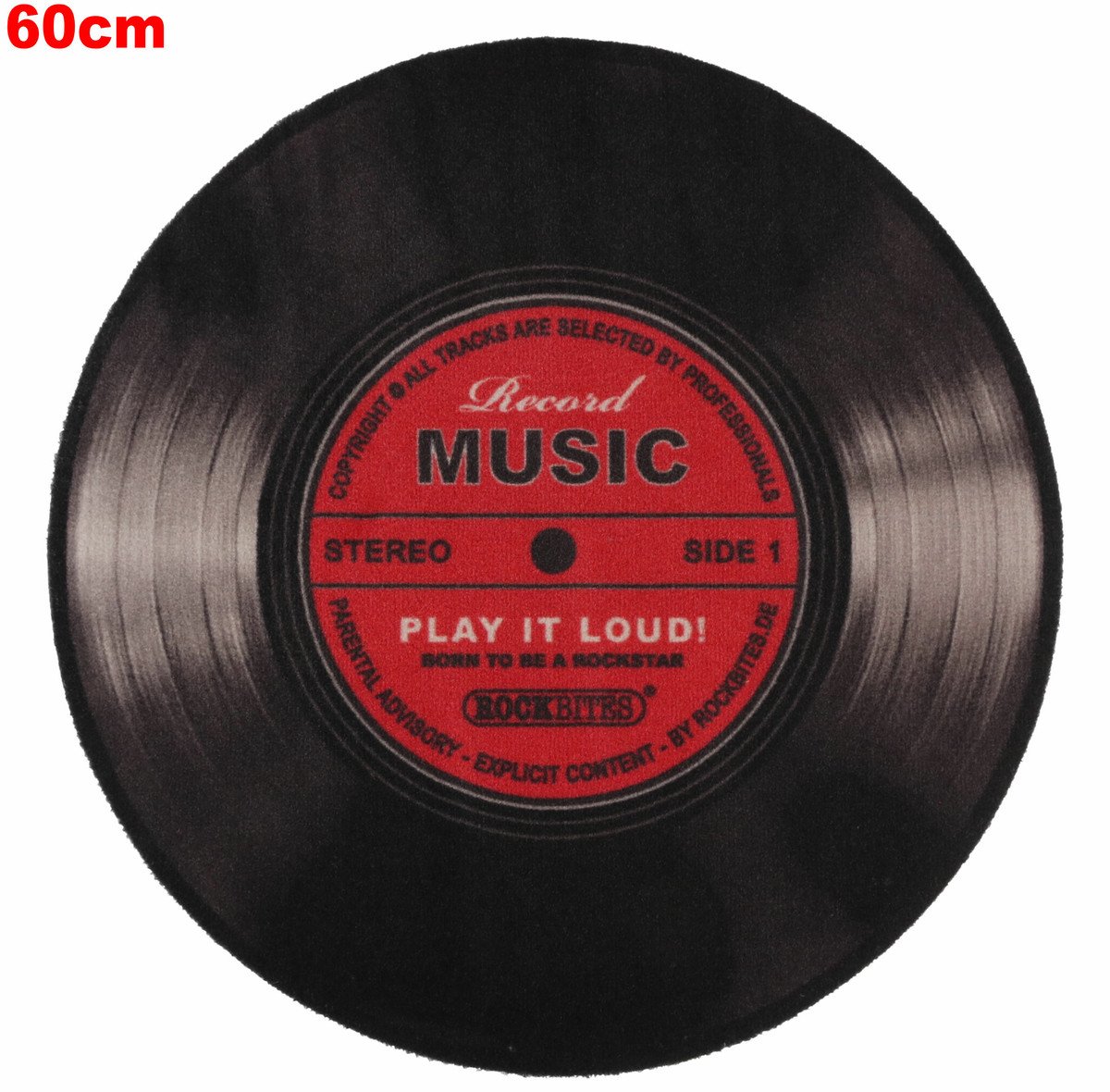 koberec Record Music - Rot - ROCKBITES