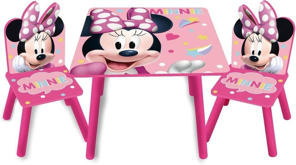 bHome Dětský stůl s židlemi Minnie