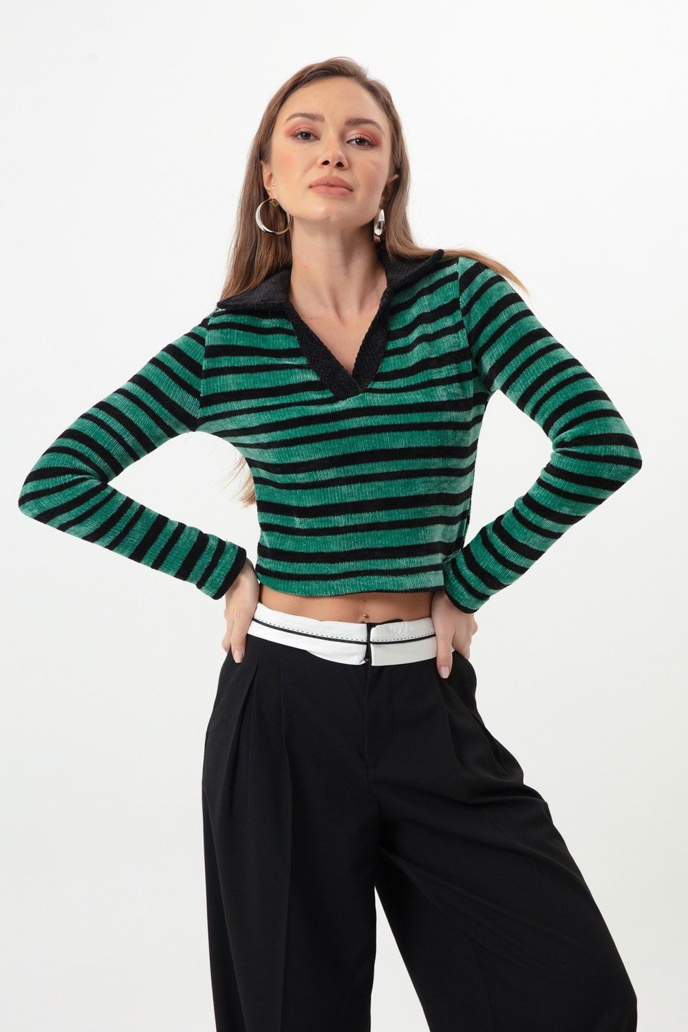 Lafaba Sweater - Green - Regular fit