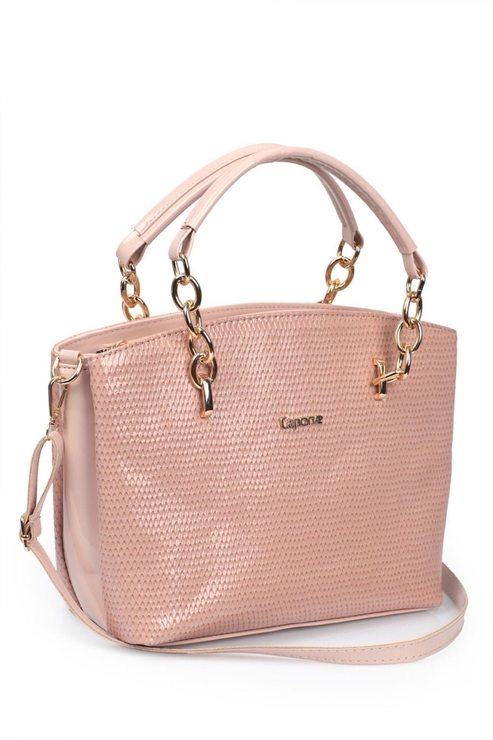 Capone Outfitters Shoulder Bag - Pink - Plain