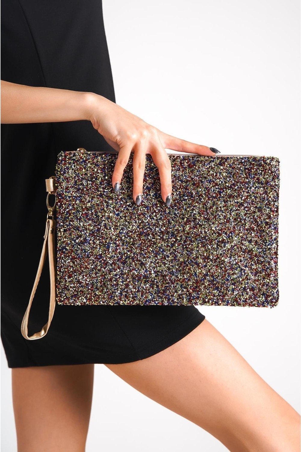 Capone Outfitters Clutch - Brown - Marled