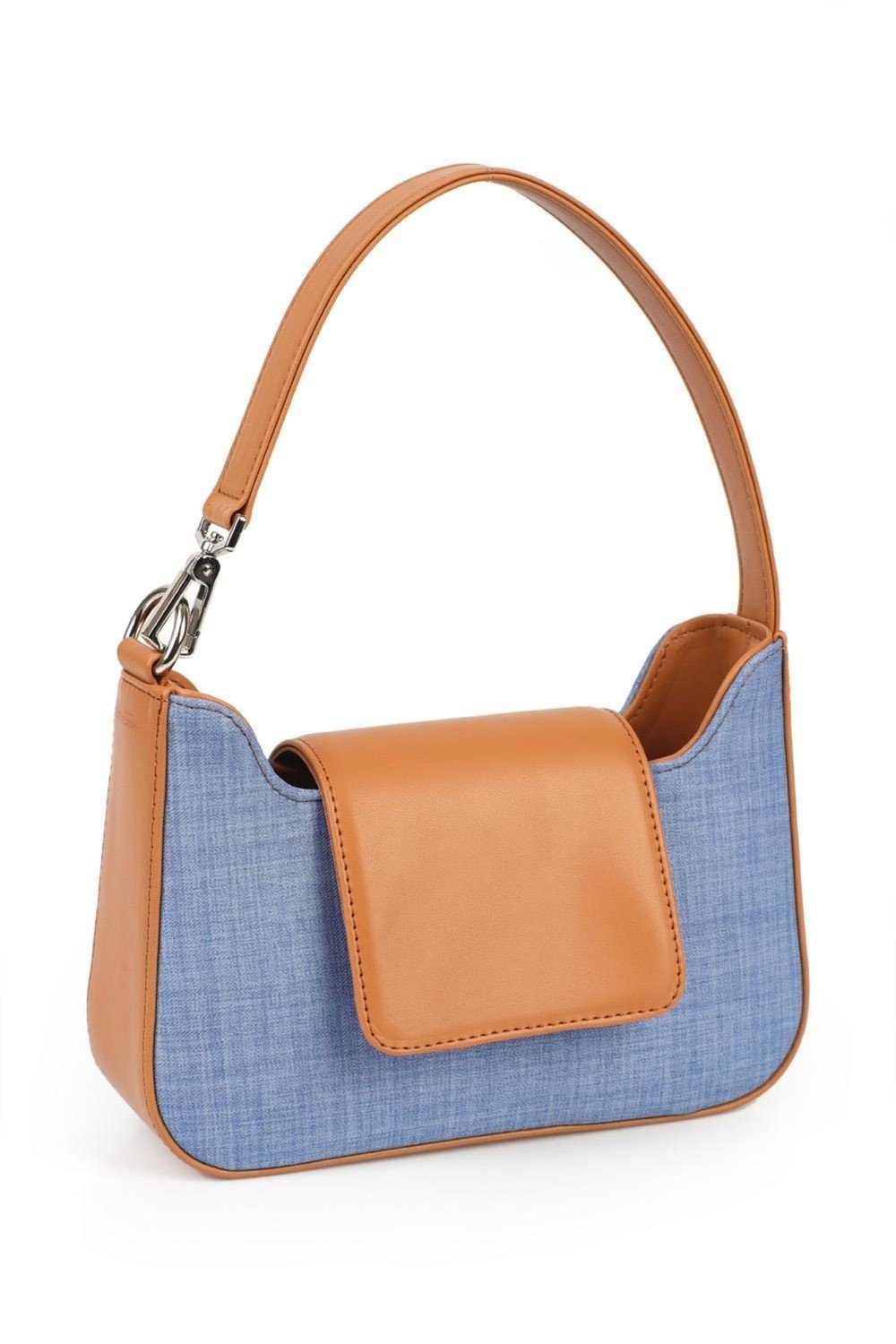 Capone Outfitters Shoulder Bag - Orange - Color block