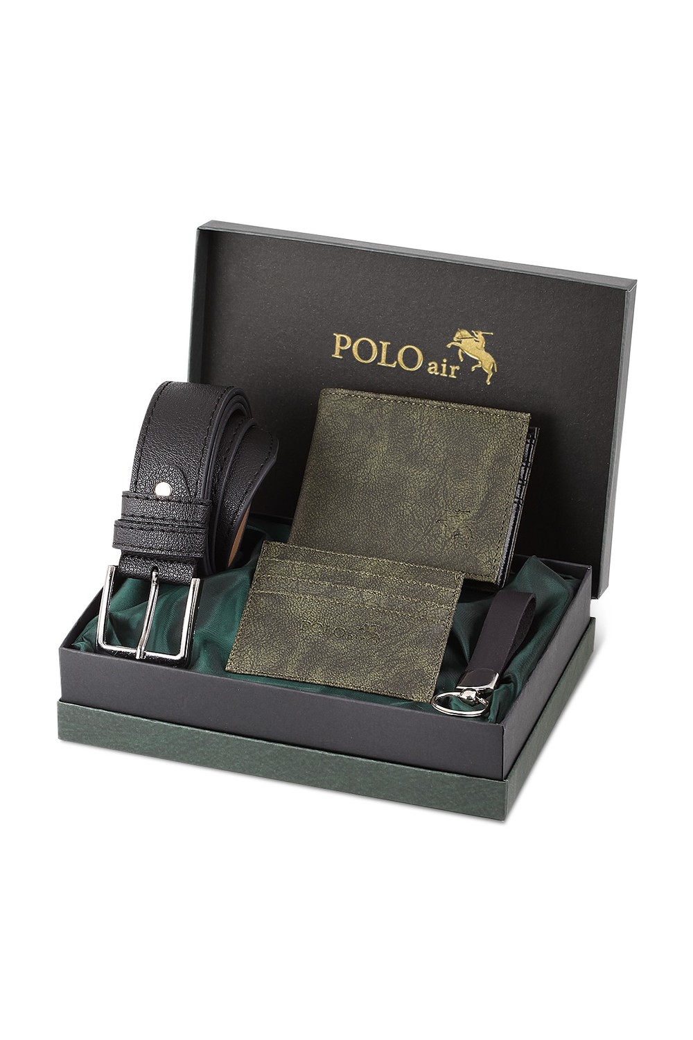Polo Air Wallet - Green - Plain