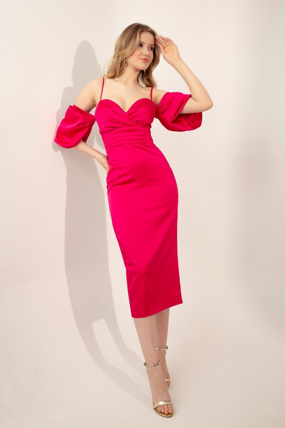 Lafaba Evening & Prom Dress - Pink - Bodycon