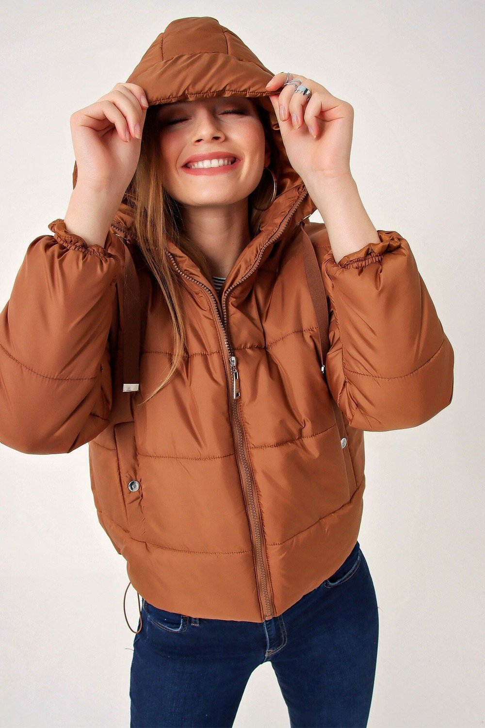 Bigdart Winter Jacket - Brown - Puffer