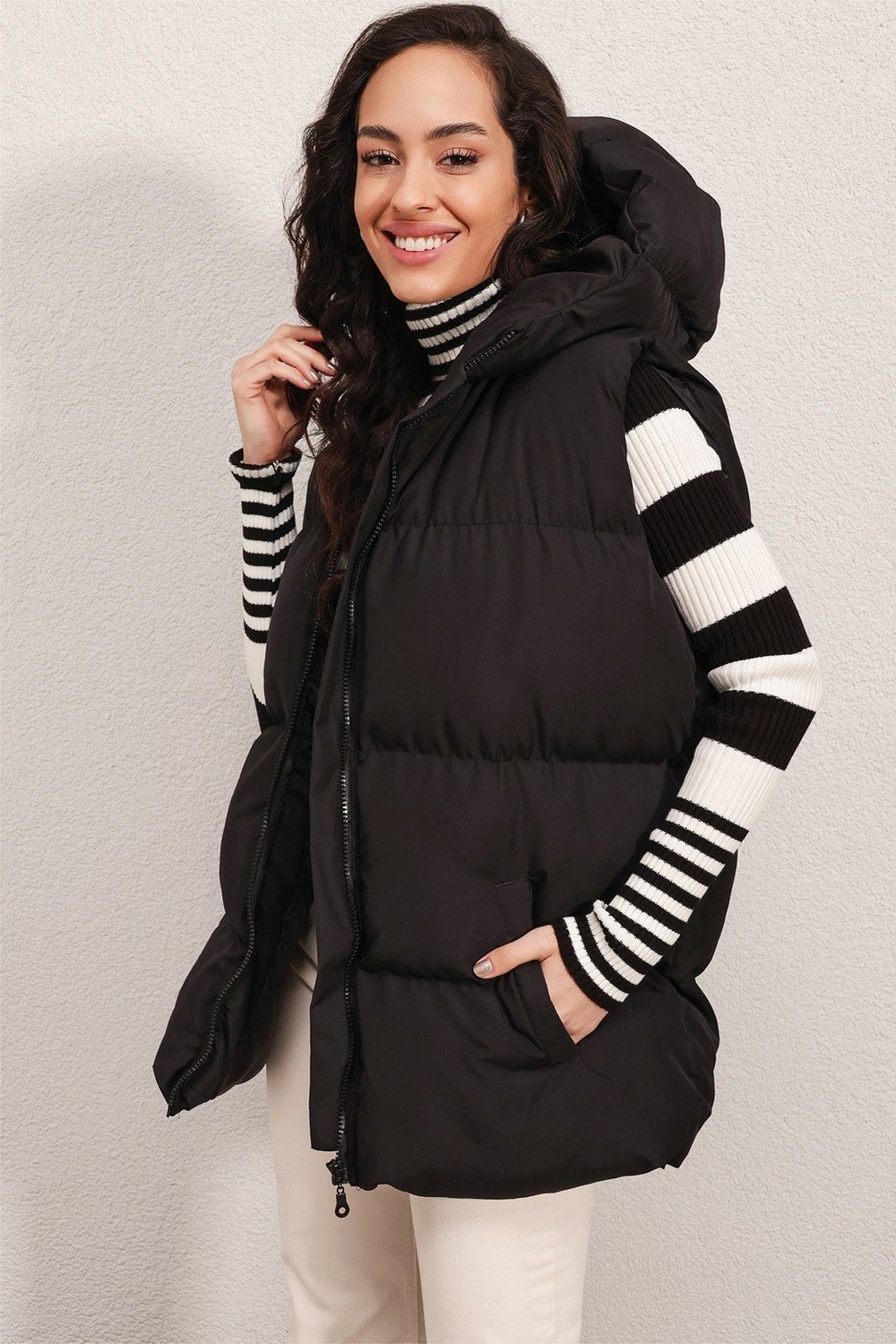 Bigdart Vest - Black - Puffer