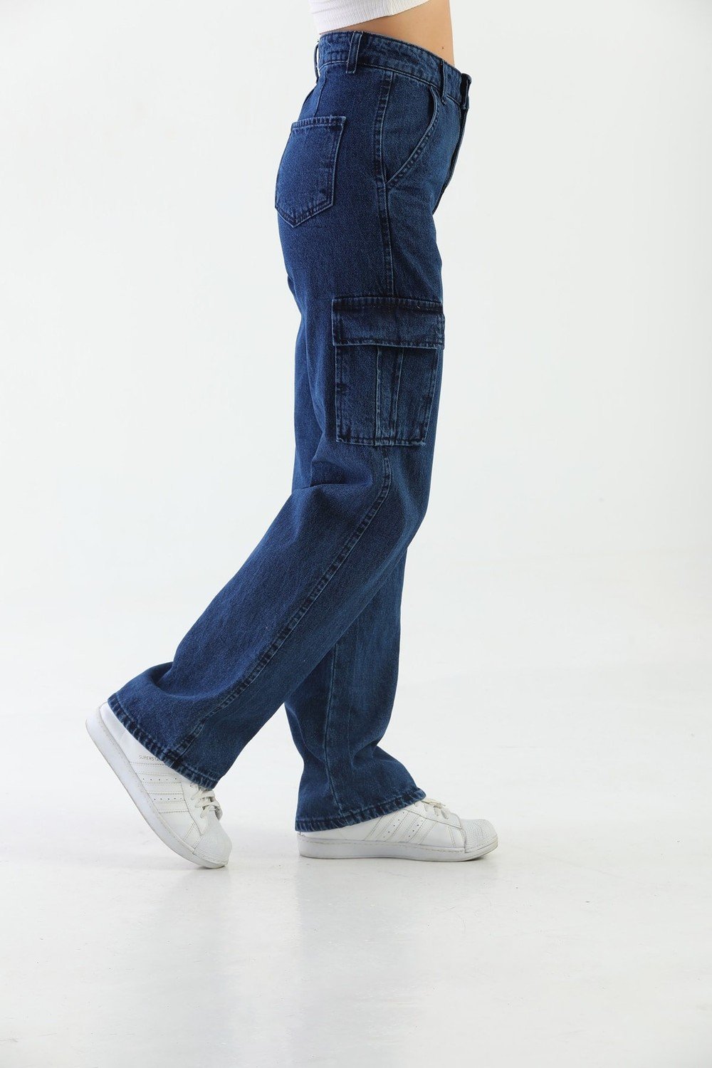 BİKELİFE Jeans - Dark blue - Cargo