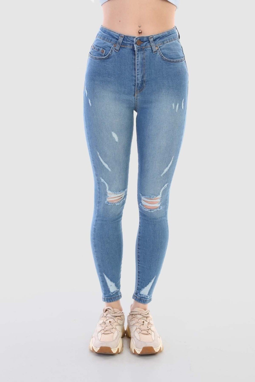 BİKELİFE Jeans - Blue - Slim