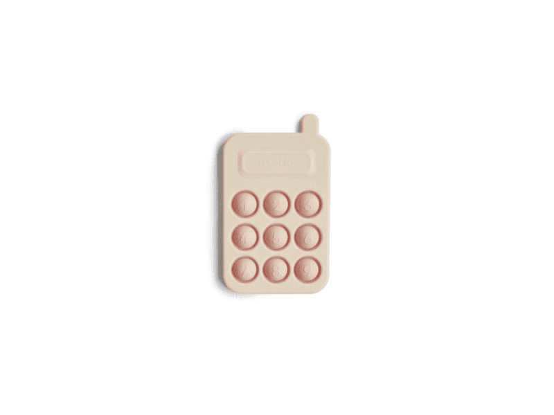 MUSHIE Silikónová hračka pop-it Phone, Blush