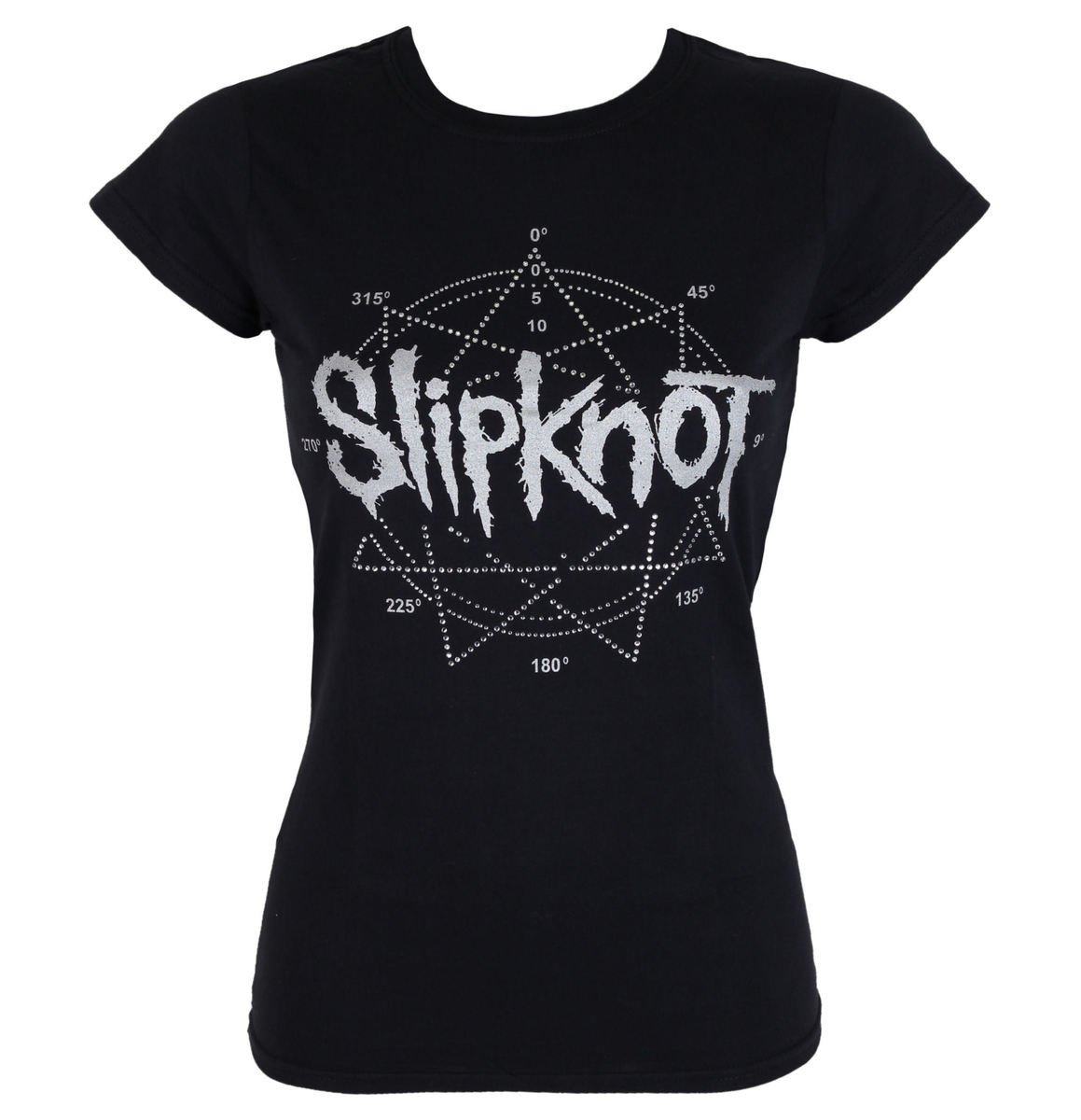 Tričko metal Slipknot - Logo Star - ROCK OFF - SKTS32LB L