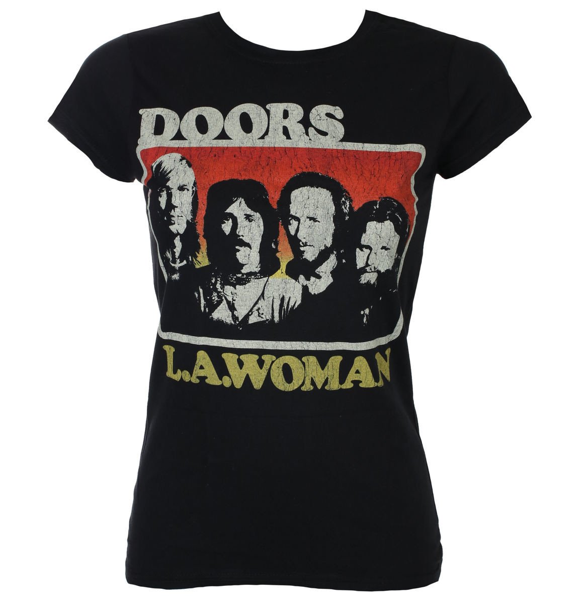 Tričko metal Doors - LA Woman - ROCK OFF - DOTS09LB L