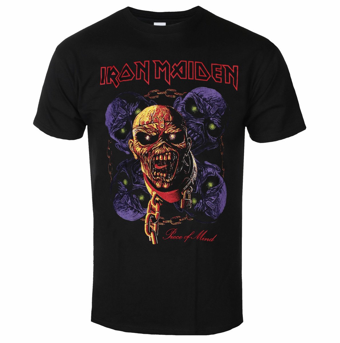 Tričko metal pánské Iron Maiden - Piece of Mind - ROCK OFF - IMTEE164MB S