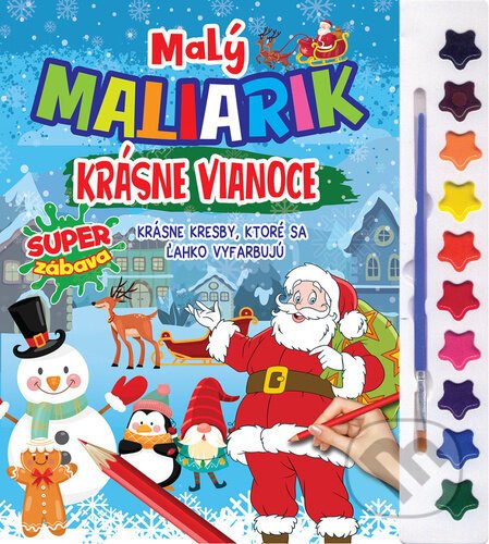 Malý maliarik Krásne Vianoce - Foni book