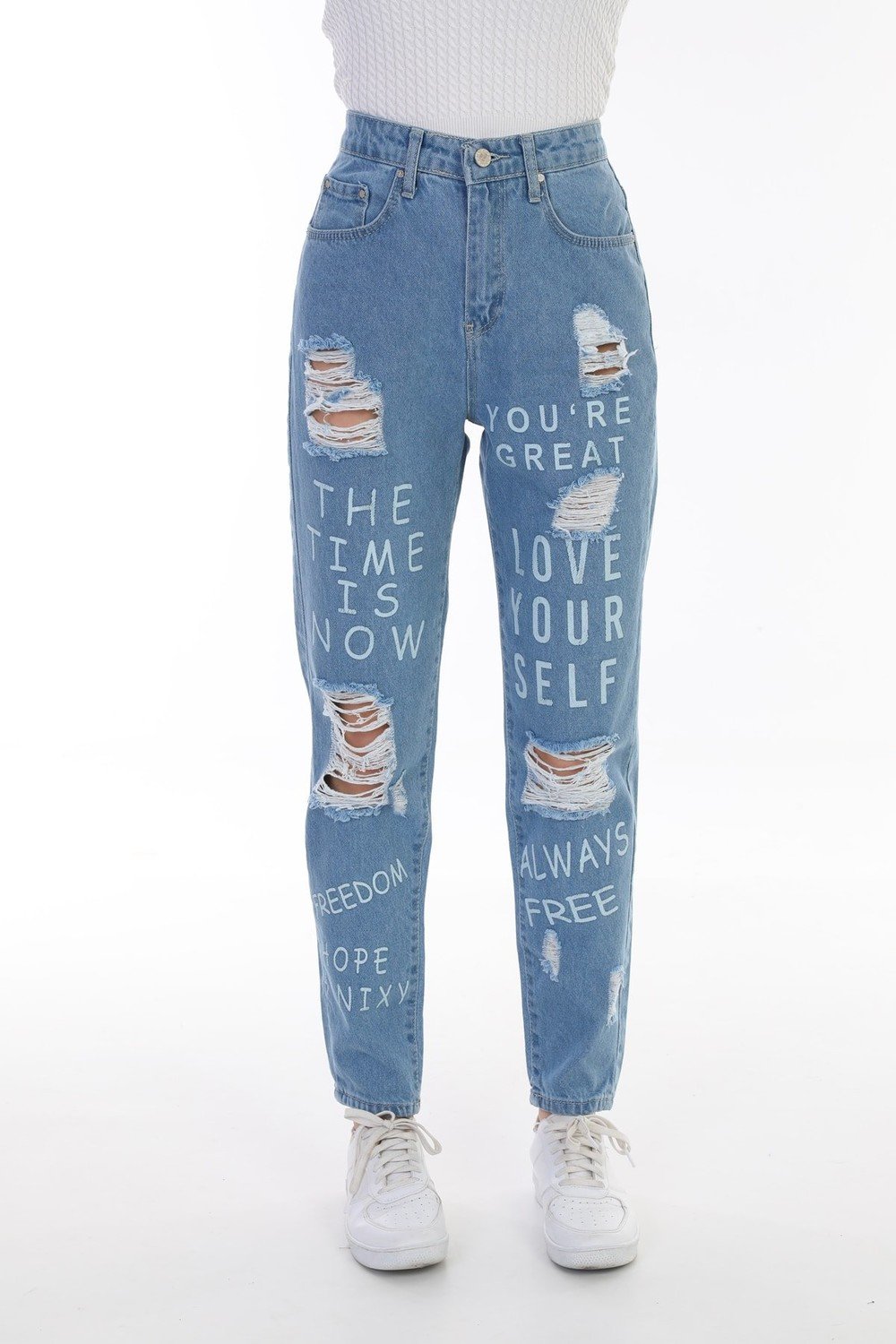 BİKELİFE Jeans - Blue - Mom