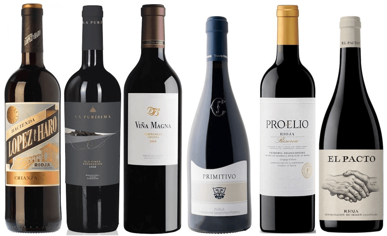 Decanter Wine Awards - oceněná červená vína