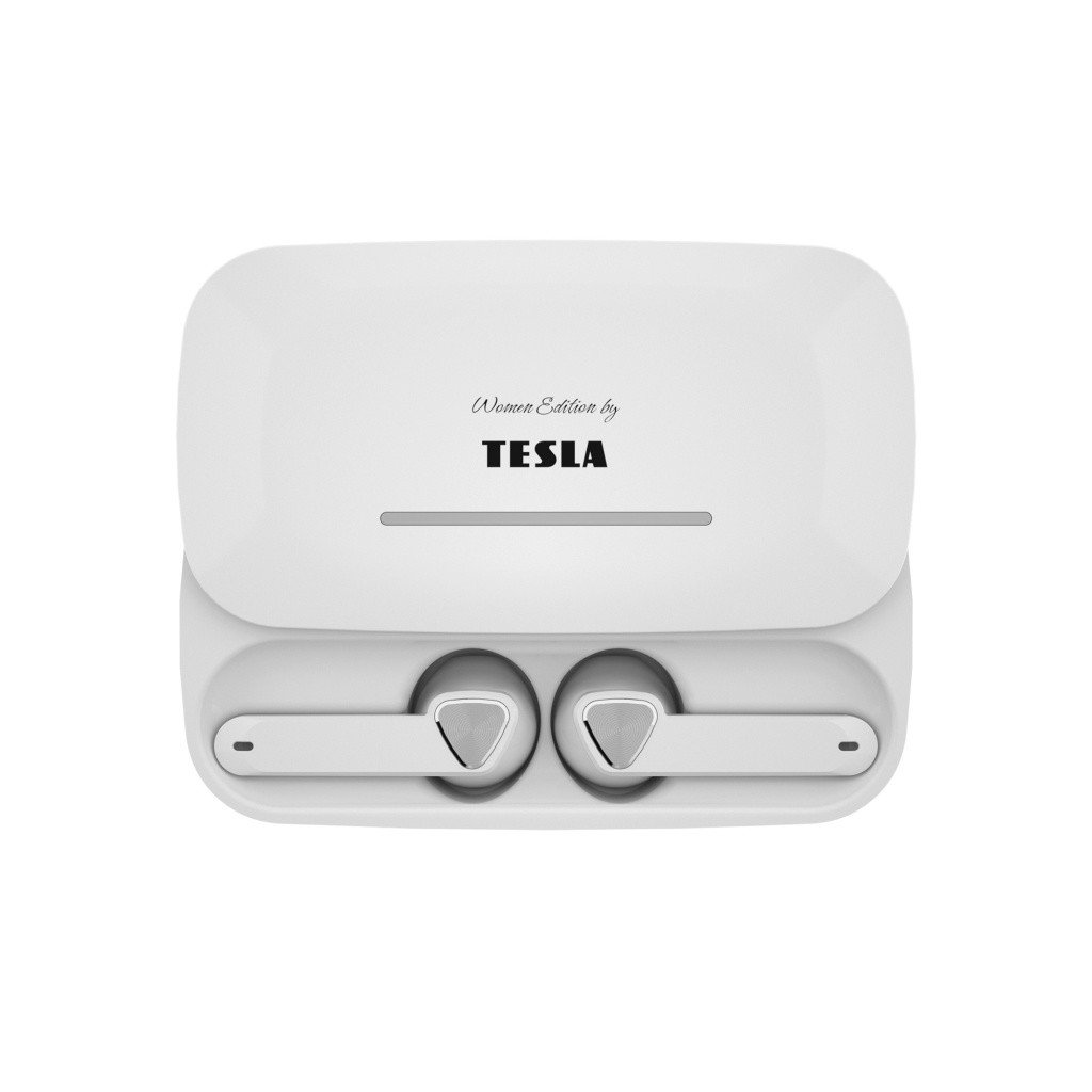 TESLA Sound EB20 - bezdrátová Bluetooth sluchátka (Luxury White)