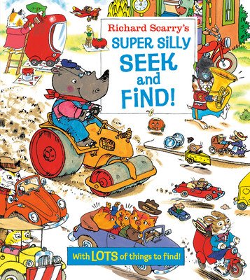 Richard Scarry's Super Silly Seek and Find! (Scarry Richard)(Board Books)