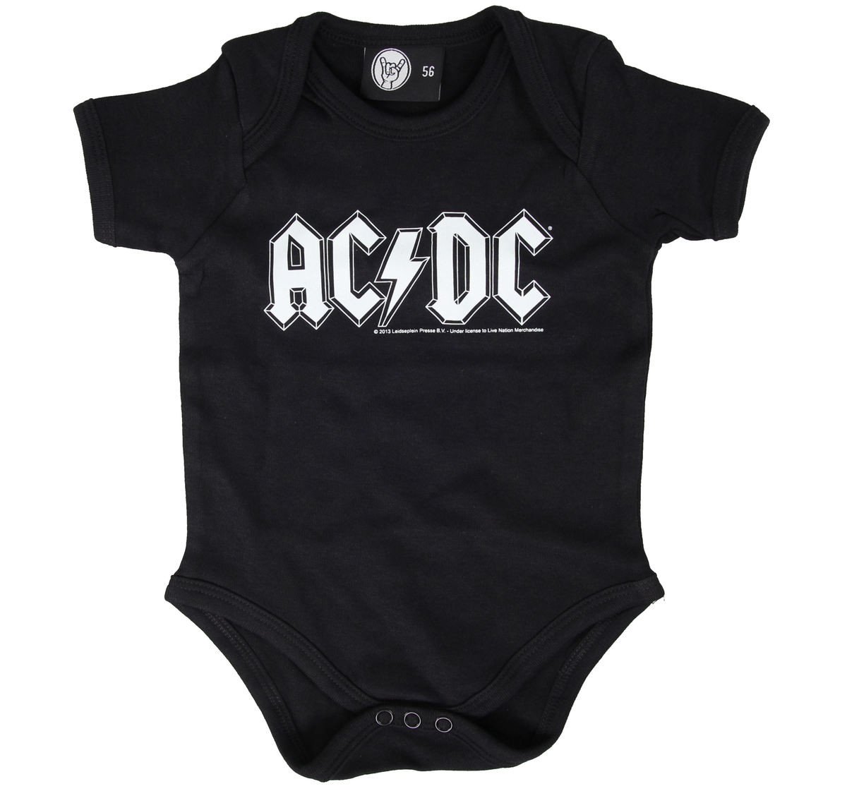 Dětské body dětské AC-DC - Logo1 - METAL-KIDS - 431.30.8.7 80/86