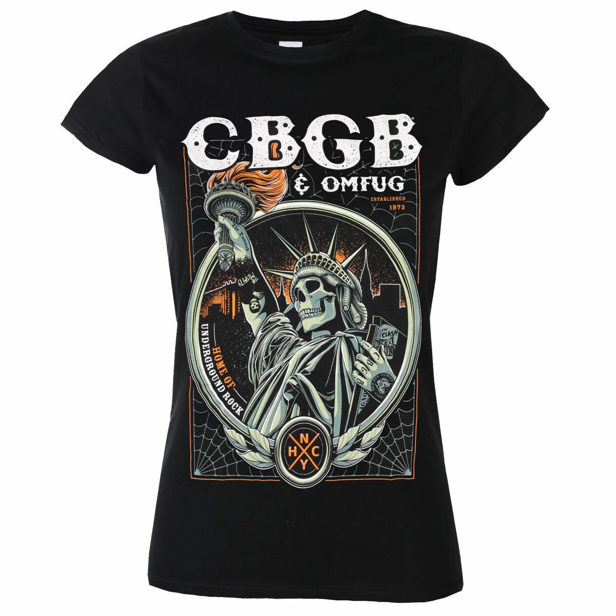 Tričko metal CBGB - Liberty - ROCK OFF - CBGBTS03LB L