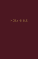 NKJV, Pew Bible, Large Print, Hardcover, Burgundy, Red Letter Edition (Thomas Nelson)(Pevná vazba)