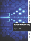 Battery Management Systems: Volume 1, Battery Modeling (Plett Gregory L.)(Pevná vazba)