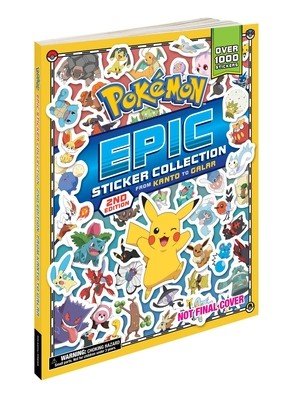 Pokmon Epic Sticker Collection 2nd Edition: From Kanto to Galar (Pikachu Press)(Paperback)