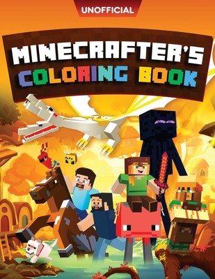 Minecraft Coloring Book: Minecrafter's Coloring Activity Book: 100 Coloring Pages for Kids - All Mobs Included (An Unofficial Minecraft Book) (Villager Ordinary)(Paperback)