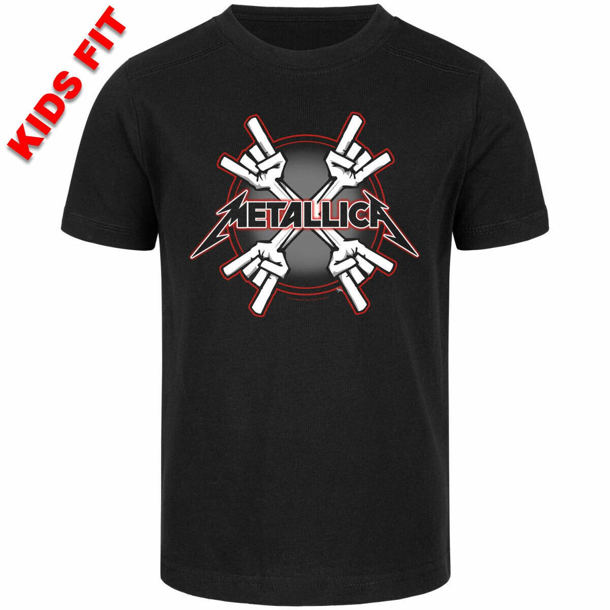 Tričko metal pánské Metallica - Crosshorn - METAL-KIDS - 649.25.8.999 164