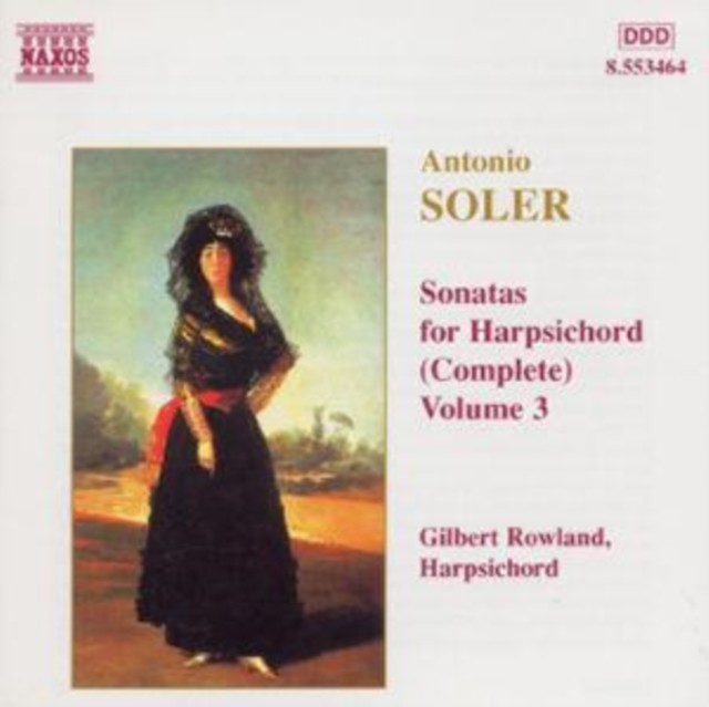 Anyonio Soler - Sonatas for Harpsichord VOl. 3 - Gilbert Rowland (CD / Album)