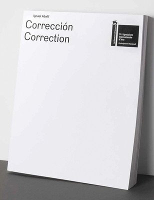 Ignasi Aballi - Correccion / Correction(Paperback / softback)
