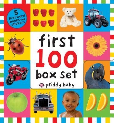 First 100 PB Box Set (5 Books): First 100 Words; First 100 Animals; First 100 Trucks and Things That Go; First 100 Numbers; First 100 Colors, Abc, Num (Priddy Roger)(Boxed Set)