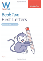 WriteWell 2: First Letters, Early Years Foundation Stage, Ages 4-5 (Sims Schofield &)(Paperback / softback)