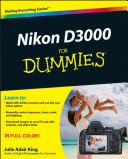 Nikon D3000 For Dummies (King Julie Adair)(Paperback)