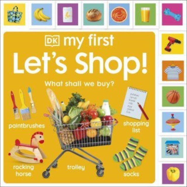 My First Let's Shop! What Shall We Buy? (DK)(Board book)