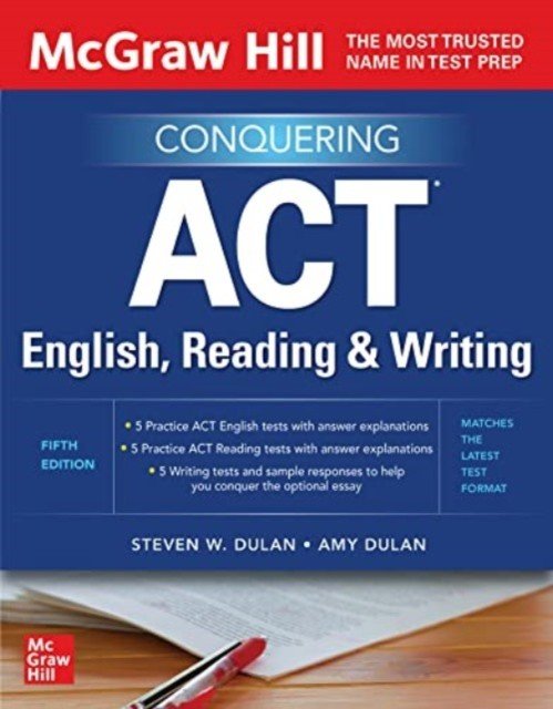 McGraw Hill Conquering ACT English, Reading, and Writing, Fifth Edition (Dulan Steven)(Paperback)