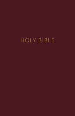 NKJV, Pew Bible, Hardcover, Burgundy, Red Letter Edition (Thomas Nelson)(Pevná vazba)