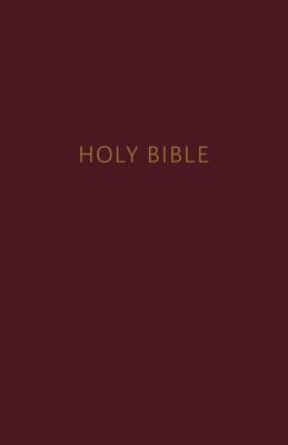 NKJV, Pew Bible, Hardcover, Burgundy, Red Letter Edition (Thomas Nelson)(Pevná vazba)