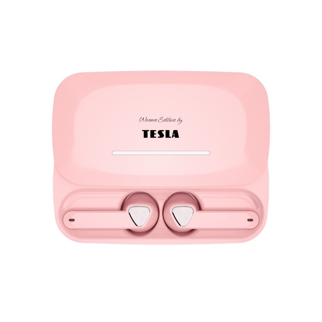 TESLA Sound EB20 - bezdrátová Bluetooth sluchátka (Blossom Pink)