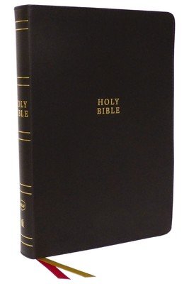 NKJV Holy Bible, Super Giant Print Reference Bible, Brown Bonded Leather, 43,000 Cross References, Red Letter, Thumb Indexed, Comfort Print: New King (Thomas Nelson)(Bonded Leather)